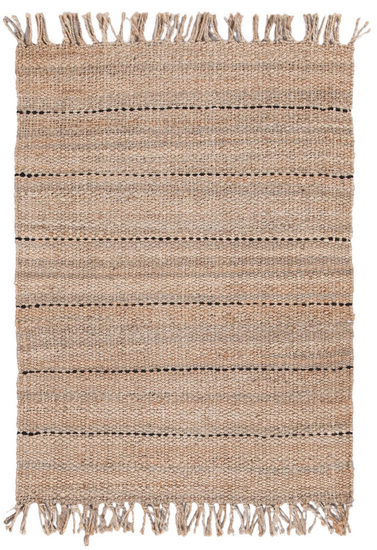 Tapis de salon tissé main en jute YAMA