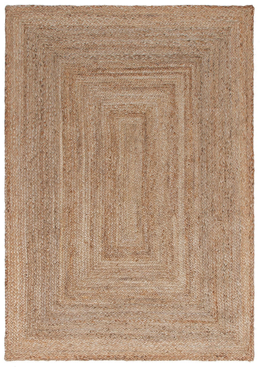 Tapis de salon tissé main en jute FRIMO