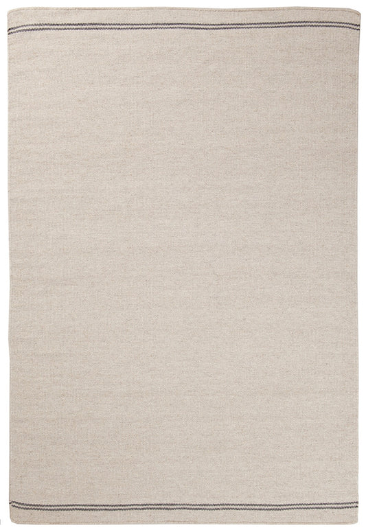 Tapis de salon moderne pure laine DHURRIE