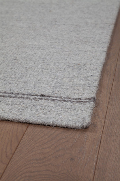 Tapis de salon moderne pure laine DHURRIE