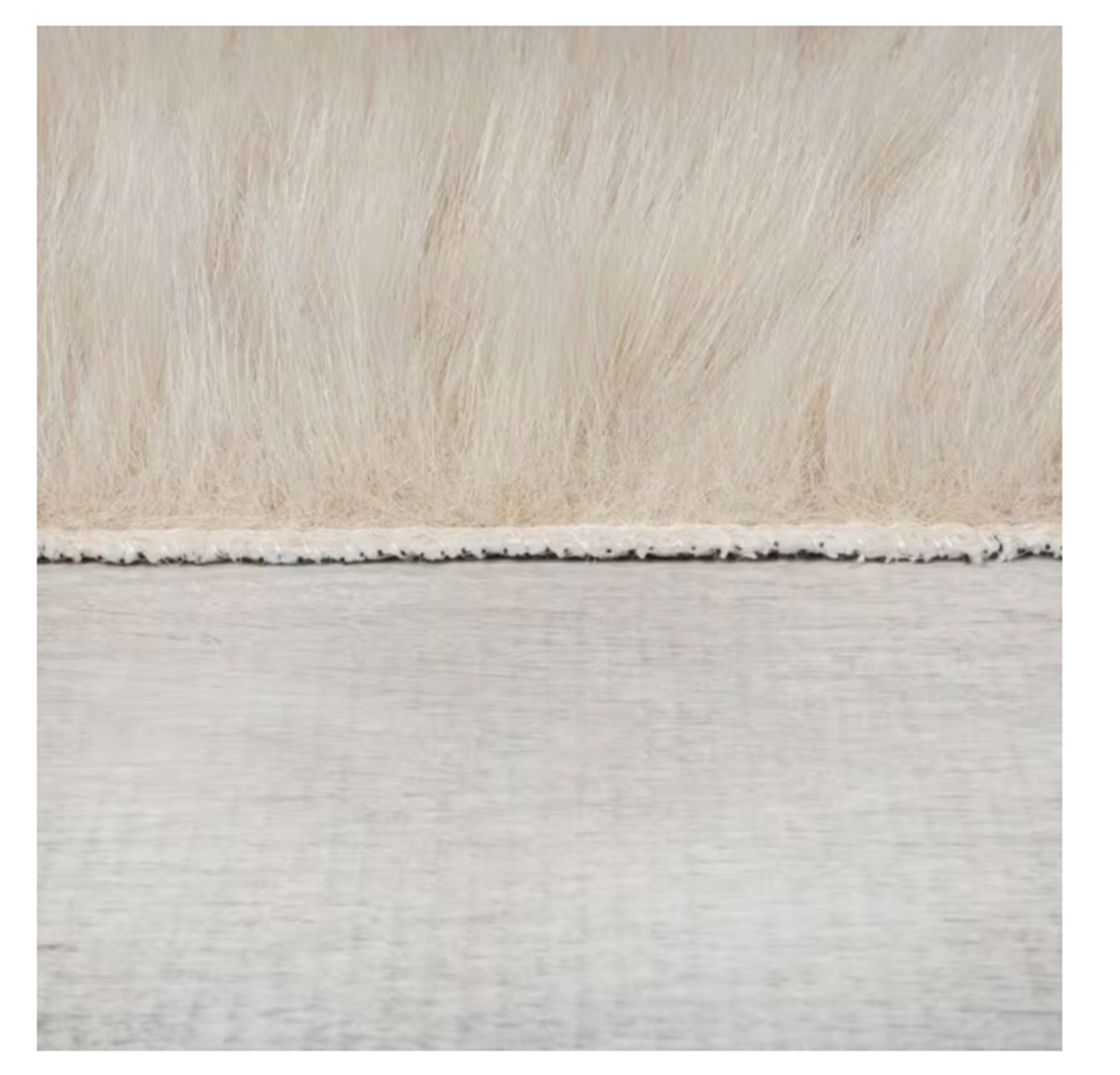 Tapis fausse fourrure HONEYCOMB