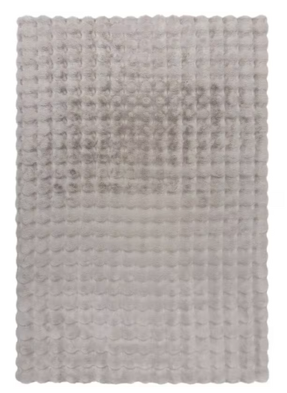 Tapis fausse fourrure HONEYCOMB