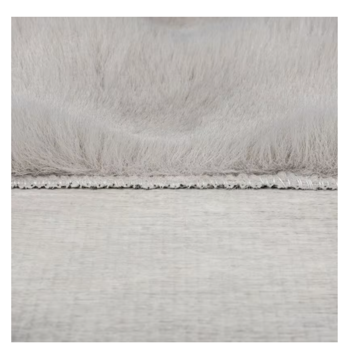 Tapis fausse fourrure HONEYCOMB