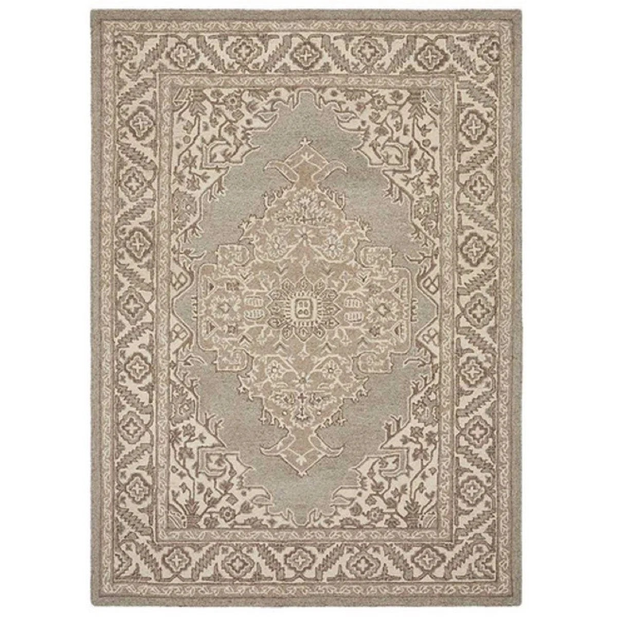 Tapis style orient en laine BONDI NATURAL - Novatrend 